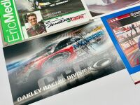 DRAG RACING: Ten flyers signed by various American drag racing drivers plus four unsigned flyers [Location: Sydney] - 8