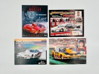 DRAG RACING: Ten flyers signed by various American drag racing drivers plus four unsigned flyers [Location: Sydney] - 12