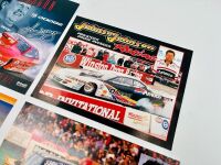 DRAG RACING: Ten flyers signed by various American drag racing drivers plus four unsigned flyers [Location: Sydney] - 14