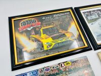 DRAG RACING: Five drag racing photos including three framed items [Location: Sydney] - 4
