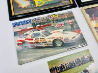 DRAG RACING: Five drag racing photos including three framed items [Location: Sydney] - 5