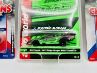 MATT HAGAN: Three 1:64 scale Matt Hagan Funny Car models including an electric slot car, all with original packaging [Location: Sydney] - 2