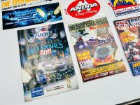 AUSTRALIAN DRAG RACING: A large group of Australian drag racing items including signed flyers, stickers and event programmes [Location: Sydney] - 5