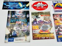 AUSTRALIAN DRAG RACING: A large group of Australian drag racing items including signed flyers, stickers and event programmes [Location: Sydney] - 9