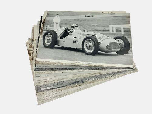 649 · AUSTRALIAN MOTOR RACING: A collection of 13 unframed black and white photographs