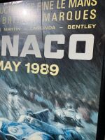 MONACO: A framed poster of the 1989 Christie's Monaco auction, 56cm x 77cm together with three unframed posters - 2