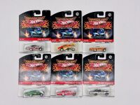 HOT WHEELS: Six 1:64 scale Hot Wheels models from the 'Drag Strip Demons' series, all with original packaging [Location: Sydney]