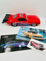 CHEVROLET CAMARO: A large 1:10 scale 1969 Camaro RC car by Losi, together with three Camaro posters [Location: Sydney] - 2