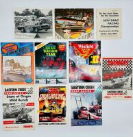 AUSTRALIAN DRAG RACING: A group of event programs, magazines and photos from the 1980s and 1990s [Location: Sydney]
