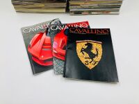 CAVALLINO: A good run of Cavallino magazines from Issue 1- 210 plus some duplicates