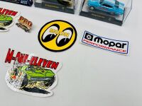 GASSERS: Five 1:64 scale Gasser models including two M2 models and three Maisto models, together with a badge and six stickers [Location: Sydney] - 7