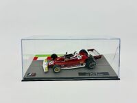 FERRARI: A 1:43 scale model by IXO of the Ferrari 1977 312 T2 driven by Niki Lauda in the 1977 Brazilian Grand Prix, together with display case [Location: Sydney] - 5