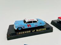 STOCK CARS: Four 1:43 scale models by Legends of Racing including a Dodge Daytona, a Hudson Hornet and two models of the Ford Galaxie [Location: Sydney] - 3