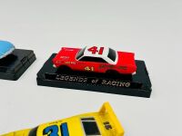 STOCK CARS: Four 1:43 scale models by Legends of Racing including a Dodge Daytona, a Hudson Hornet and two models of the Ford Galaxie [Location: Sydney] - 4