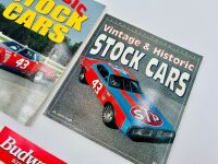 STOCK CARS: Four books on early stock car racing, together with a framed photo and two stickers [Location: Sydney] - 4