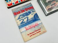 STOCK CARS: Four books on early stock car racing, together with a framed photo and two stickers [Location: Sydney] - 5