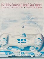 MONTEREY HISTORIC: A group of four posters for the Monterey Historic Races held at Laguna Seca, two mounted on board, two framed and glazed, various sizes. - 3