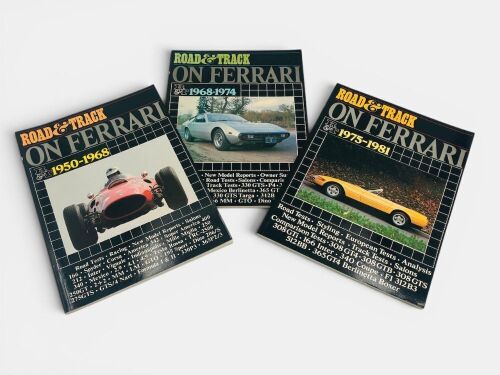 118 · FERRARI: A group of three books
