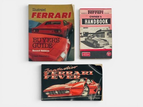 123 · FERRARI: A group of three softcover books