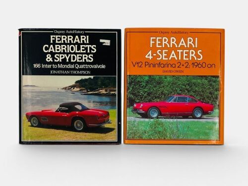 50 · FERRARI: A pair of hardcover Osprey AutoHistory publications