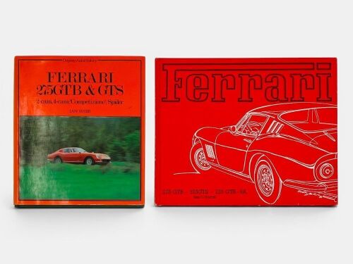 70 · FERRARI 275: A pair of hardcover books including "Ferrari 275 GTB & GTS" by Ian Webb and "Ferrari 275 GTB - 275 GTS - 275 GTB 4A" by Jess G. Pourret