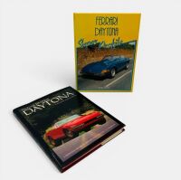 FERRARI 365 GTB/4 DAYTONA: A pair of hardcover books including "The Ferrari 365 GTB/4 Daytona" by Pat Braden and Gerald Roush and "Ferrari Daytona Super Profile" by Nathan Beehl