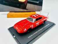 DODGE DAYTONA: Two 1:43 scale models of the Dodge Daytona by Universal Hobbies, together with a hardcover book 'Supercars: The Story of the Dodge Charger Daytona and Plymouth Superbird' by Frank Moriarty [Location: Sydney] - 5