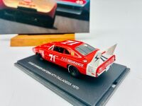 DODGE DAYTONA: Two 1:43 scale models of the Dodge Daytona by Universal Hobbies, together with a hardcover book 'Supercars: The Story of the Dodge Charger Daytona and Plymouth Superbird' by Frank Moriarty [Location: Sydney] - 6