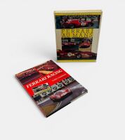 FERRARI: A pair of hardcover books relating to racing