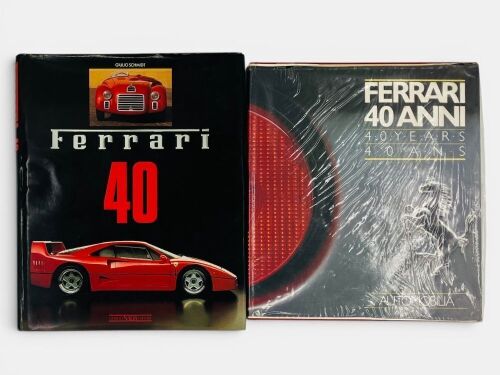 111 · FERRARI: A pair of publications relating to the 40th Anniversary