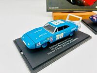 DODGE DAYTONA: Two 1:43 scale models of the Dodge Daytona by Universal Hobbies with display cases, together with a softcover book 'Chrysler, Plymouth & Dodge Stock Cars' by Dr. John Craft [Location: Sydney] - 2
