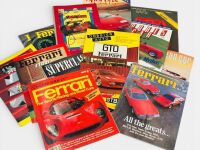 FERRARI: A group of magazines with Ferrari related articles