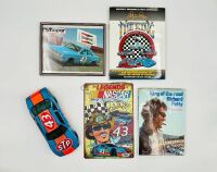 RICHARD PETTY: A group of Richard Petty items including a copy of 'King of the Road', signed by Richard Petty himself [Location: Sydney]