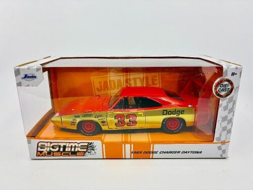 DODGE DAYTONA: A 1:24 scale Dodge Charger Daytona by Jada/Bigtime Muscle with unopened packaging [Location: Sydney]