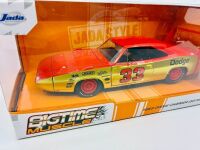 DODGE DAYTONA: A 1:24 scale Dodge Charger Daytona by Jada/Bigtime Muscle with unopened packaging [Location: Sydney] - 2
