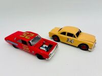STOCK CARS: Five 1:24/1:32 scale completed plastic model kits of classic stock cars [Location: Sydney] - 2