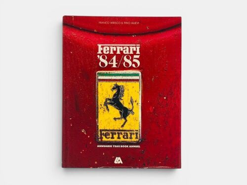 133 · FERRARI '84/85 YEAR BOOK ANNUAL: Hardcover book by Franco Varisco and Pino Allievi