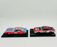 SLOT CARS: Two 1:24 scale slot cars including a Dodge Charger and a Chevrolet Chevelle [Location: Sydney]