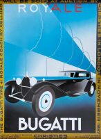 MONACO: A framed poster of the 1989 Christie's Monaco auction, 56cm x 77cm together with three unframed posters - 5