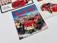 BILL ELLIOTT: Three Bill Elliott novelty licence plates together with a photo, a keyring and softcover book 'Ford, Lincoln & Mercury Stock Cars' by Dr. John Craft [Location: Sydney] - 7