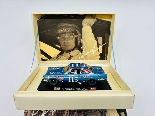 PARNELLI JONES: A 1:32 scale Revell slot car of the 1967 Ford Fairlane driven by Parnelli Jones with original packaging, limited edition 1 of 2,500 [Location: Sydney]