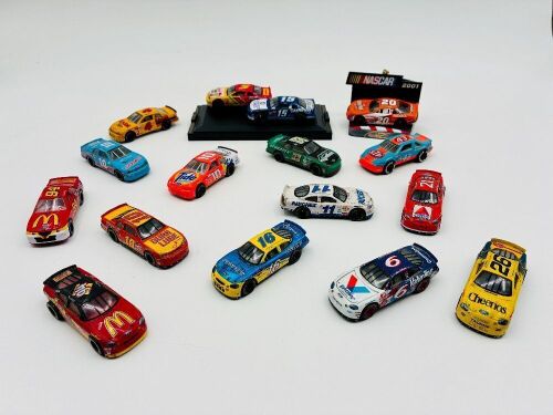 319 · NASCAR: A group of 17 1:64 scale Nascar models from the 1990s and early 2000s by Racing Champions [Location: Sydney]