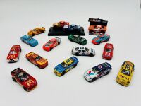 NASCAR: A group of 17 1:64 scale Nascar models from the 1990s and early 2000s by Racing Champions [Location: Sydney]