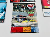 NASCAR: Three signed flyers including one by Richard Petty together with four event programmes and one badge [Location: Sydney] - 6
