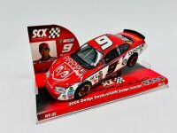 KASEY KAHNE: Three 1:32 scale Nascar slot cars by SCX including one signed model together with a signed photograph [Location: Sydney] - 3