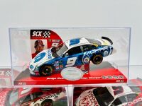 KASEY KAHNE: Three 1:32 scale Nascar slot cars by SCX including one signed model together with a signed photograph [Location: Sydney] - 11