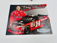 TONY STEWART: A 1:32 scale model Chevrolet Impala SS signed by Tony Stewart together with a 1:64 scale 2016 Chevrolet SS and a flyer [Location: Sydney] - 8