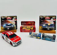 NASCAR: Six modern Nascar models in different scales including slot cars and an RC car [Location: Sydney]