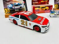 NASCAR: Six modern Nascar models in different scales including slot cars and an RC car [Location: Sydney] - 2