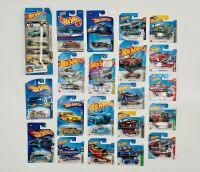 HOT WHEELS: A group of 25 1:64 scale Hot Wheels drag car models [Location: Sydney]